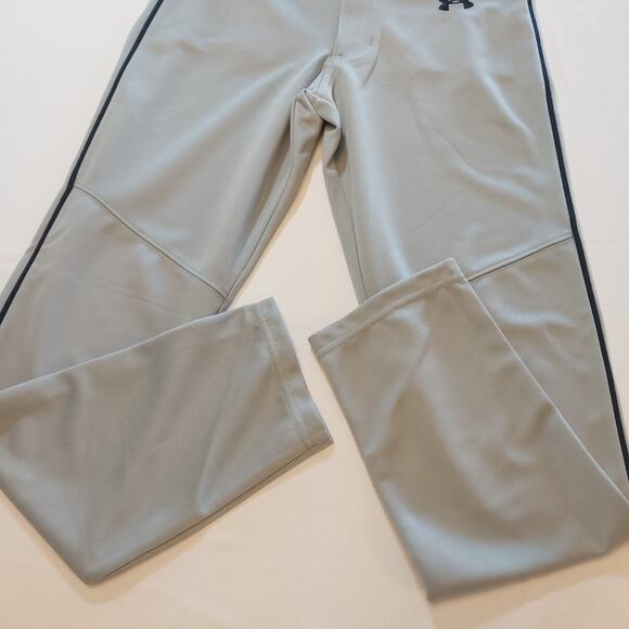 Under Armour Softball Baseball Pants Youth Size Medium YMD HeatGear Grey NWT - Picture 2 of 5